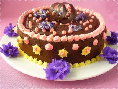 Шоколадный торт служебный шокороман