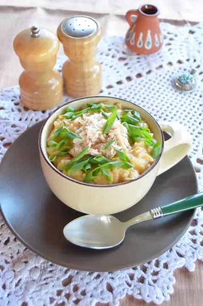 Испанский чечевичный суп.