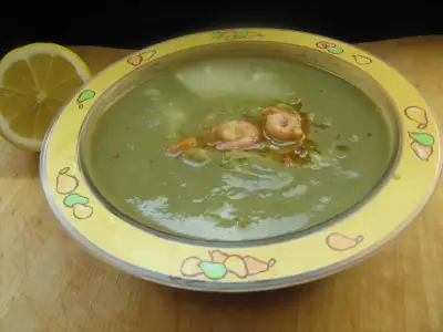 Суп пюре из авокадо в тайском стиле