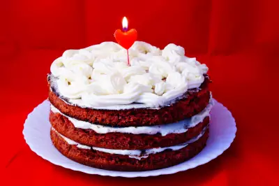 Red velvet cake (торт красный бархат)