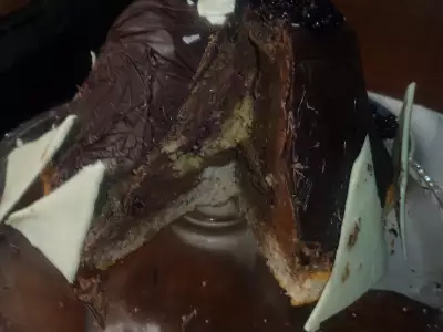 Торт-десерт "шоколадный купол"