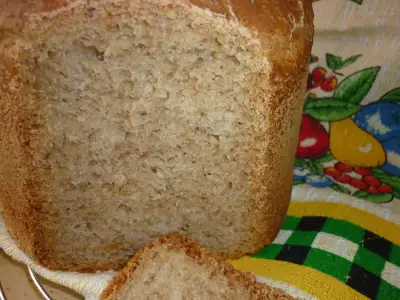 Хлеб условно полезный, но безусловно вкусный!