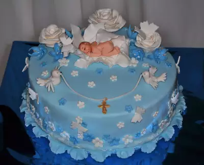 Торт "таинство крещения"