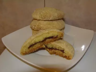 Печенье с ореховой пастой
