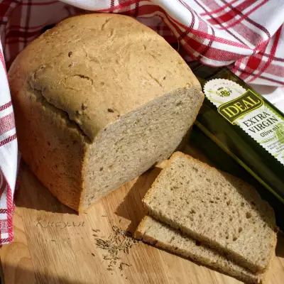 Ирландский цельнозерновой хлеб в хлебопечке