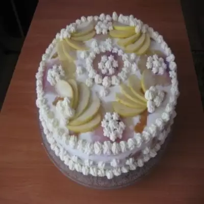 Торт « фруктовая фантазия»