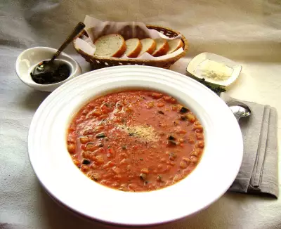 Итальянский суп на забайкальский манер или минестроне  по-читински.