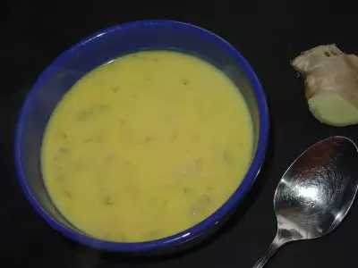 Острый пряный суп из тыквы bариант