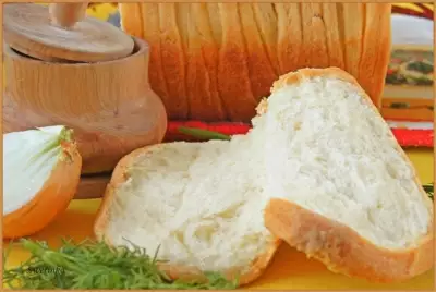 Итальянский молочный хлеб pane al latte "fisarmonica"