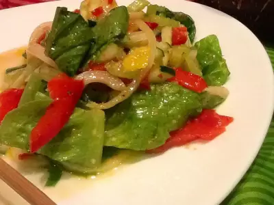 "ям плы пак" салат с кальмаром по-тайски