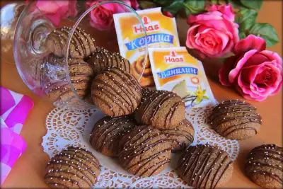 Мягкие шоколадные пряники soft chocolate gingerbread cookies