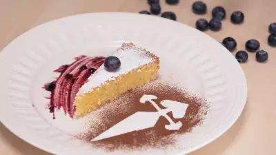 Испанский миндальный торт "сантьяго"