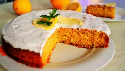 Невероятно вкусный лимонный пирог