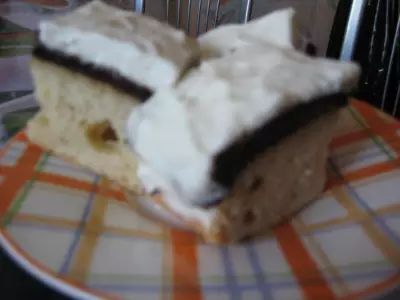 Пирог с черёмухой