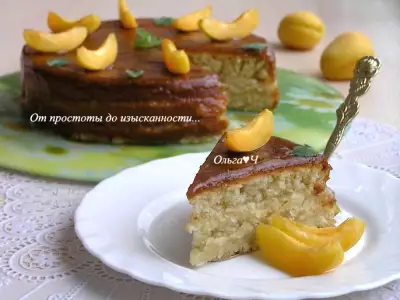 Торт "дыня и лимон"