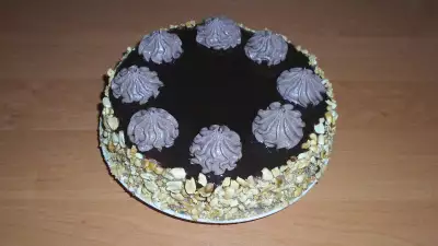 Веганский шоколадный торт (постный)