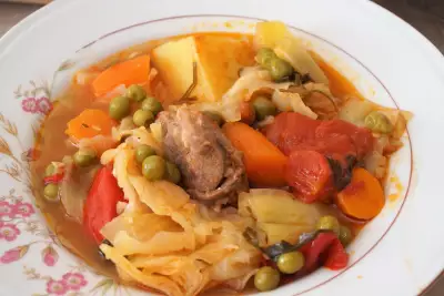 Босански лонац - овощное рагу с мясом