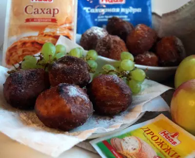 Буньюэлос - картофельные пончики родом из испании. #пасха