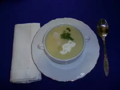Крем-суп из кабачков (вариант)