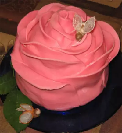 Торт "роза" для всех участников дуэлей!
