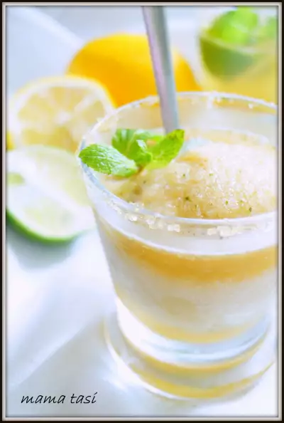 Сорбе мохито освежающий десерт для жаркого лета и домашний лимонад