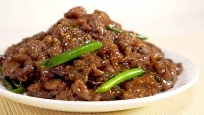 Монгольская говядина mongolian beef