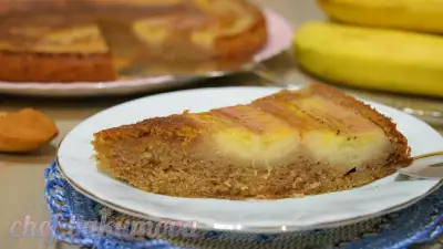 Банановый пирог с корицей и кленовым сиропом. очень вкусный! видео