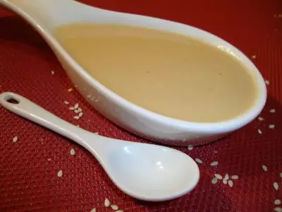 Тахина(тхина,тахини) паста из кунжута