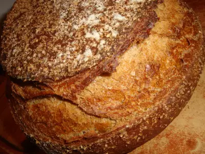 Пшенично-ржаной хлеб на спелом тесте и квасном сусле