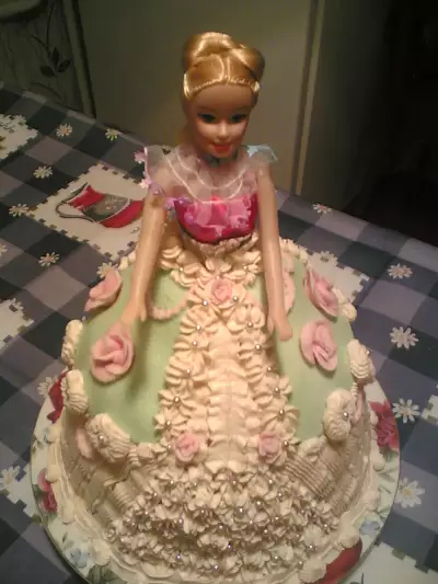 Торт кукла