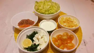 Свежий салат с черри апельсинами фетой и кпд комплексный продукт дубинина