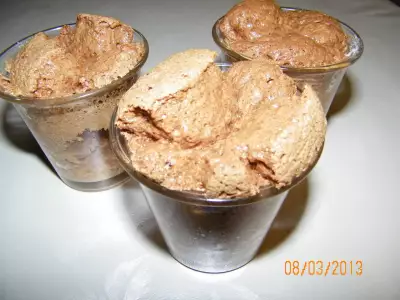 Шоколадное крем-суфле