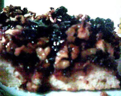 Зимний пирог с орехово-вишневой начинкой (и шепотом: и еще несладкий вкусный вредный пирог )