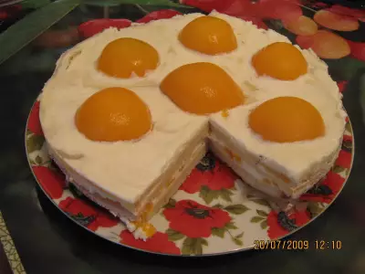 Торт "яичница" (вариант)