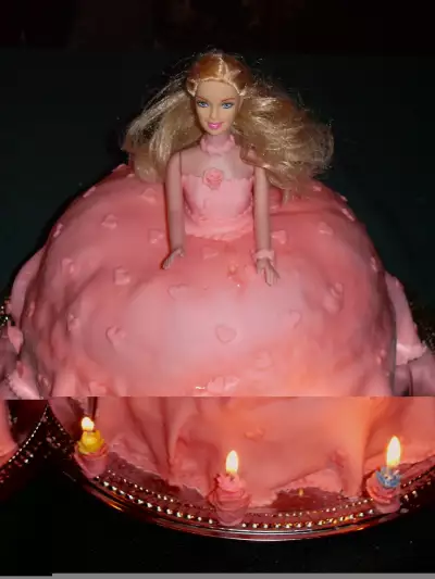 Торт кукла юля