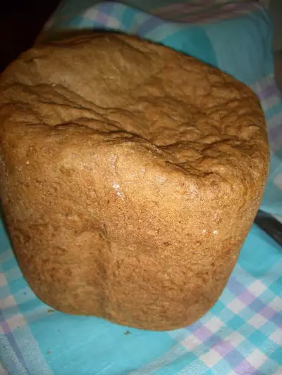 Ржаной хлеб с квасным суслом и тмином в хлебопечке