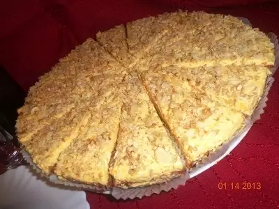 Мандариновый торт (легкий)