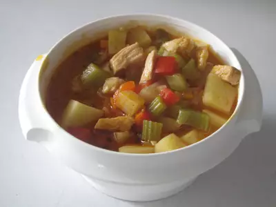 Минестроне суп / minestrone / мой вариант