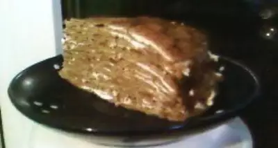 Торт из печеночных блинчиков