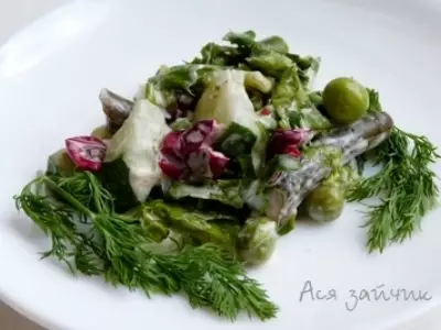 Под весеннее настроение и по мотивам мифов древней греции!!! салат "персефона"