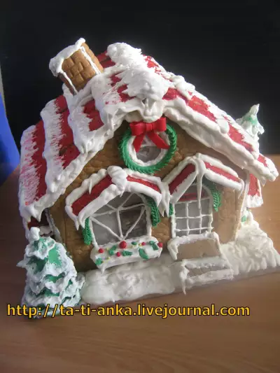 Пряничный домик gingerbread house