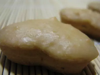 Тыквенное печенье с тыквенной ириской ( глазурью )