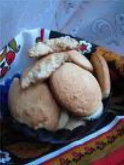 Кукурузное печенье с джемом