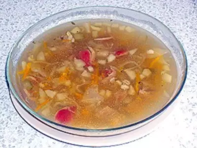 Суп без названия или рассольник из топора