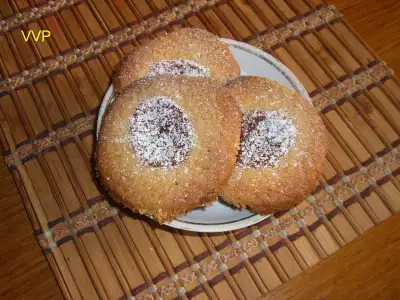 Сахарно-лавандовое печенье