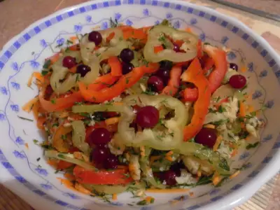 Салат с цветной капустой