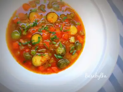 Овощной, густой суп