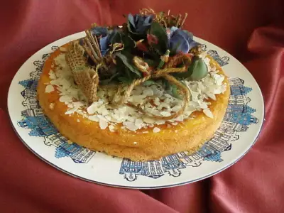 Испанский миндальный пирог