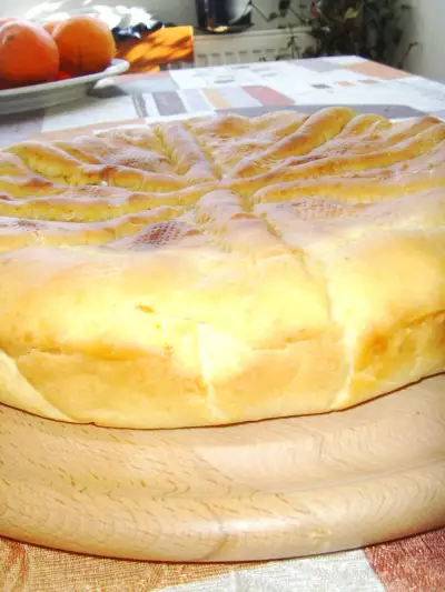 Содовая пита с брынзой содена питка със сирене