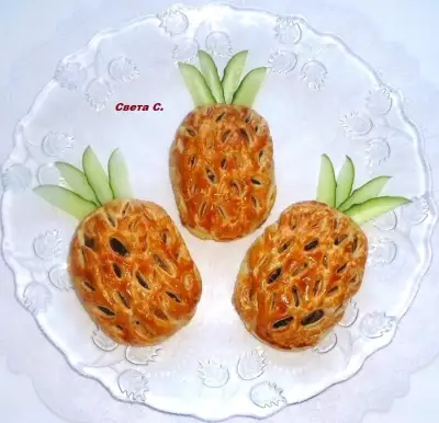 Пирожки "ананасы"